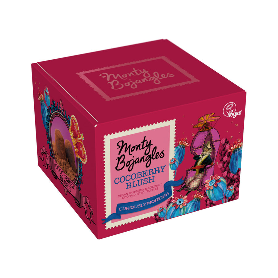 Monty Bojangles cocoa dusted chocolate truffles. With quirky, beautiful packaging and delicious flavours, Monty Bojangles chocolates make gorgeous gifts.