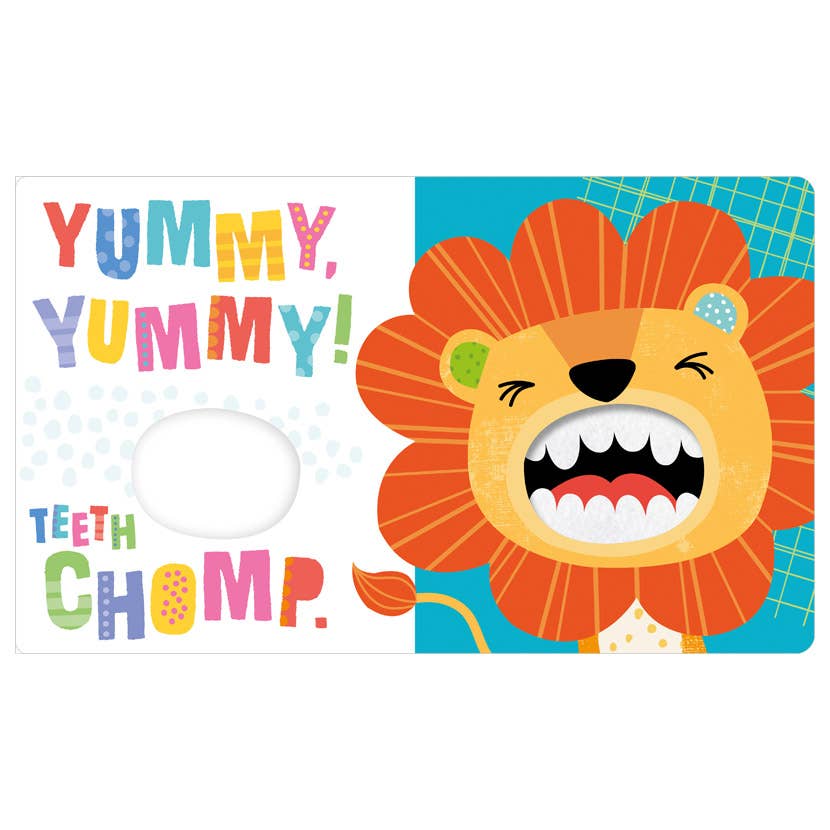 Sensory Snuggables Chomp Book - inside