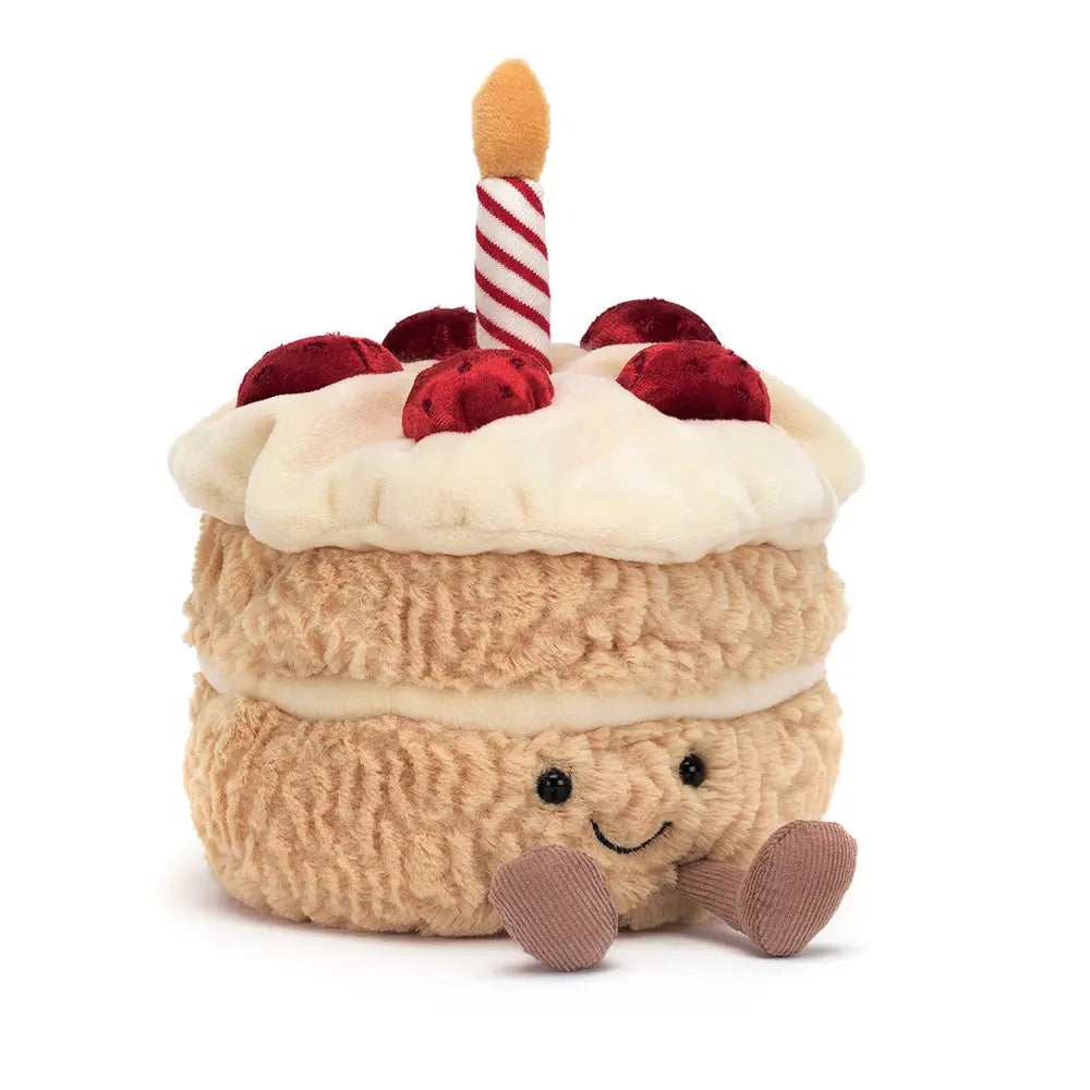 Jellycat Amuseable Birthday Cake. A2BCN. Sold by Say It Baby Gifts