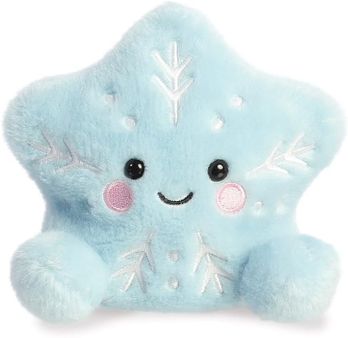 Aurora Palm Pals Frosty Snowflake Soft Toy - front view
