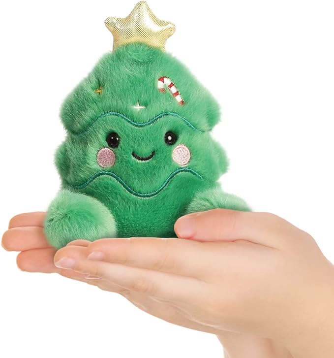 Aurora Palm Pals Christmas Jubilee Tree Soft Toy - Say It Baby Gifts - in palm
