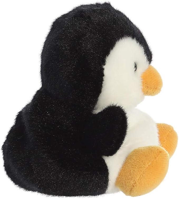 Aurora Palm Pals Chilly Penguin Soft Toy. Sold by Say It Baby Gifts -side
