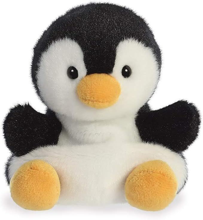 Aurora Palm Pals Chilly Penguin Soft Toy. Sold by Say It Baby Gifts