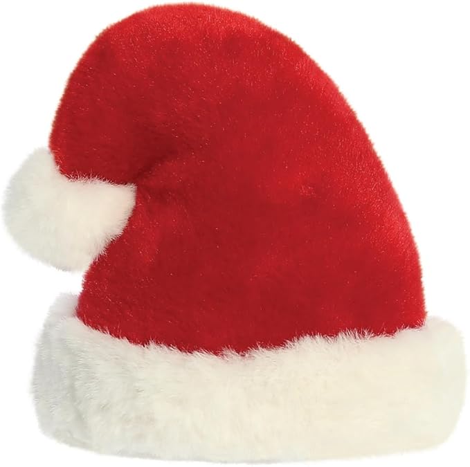 Aurora Palm Pals Santa Hat Soft Toy- Sold by Say It Baby Gifts - back