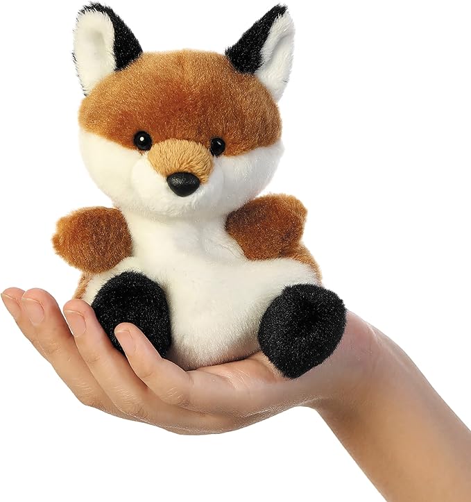 Aurora Palm Pals Sly Fox Soft Toy - Sold by Say It Baby Gifts - side
