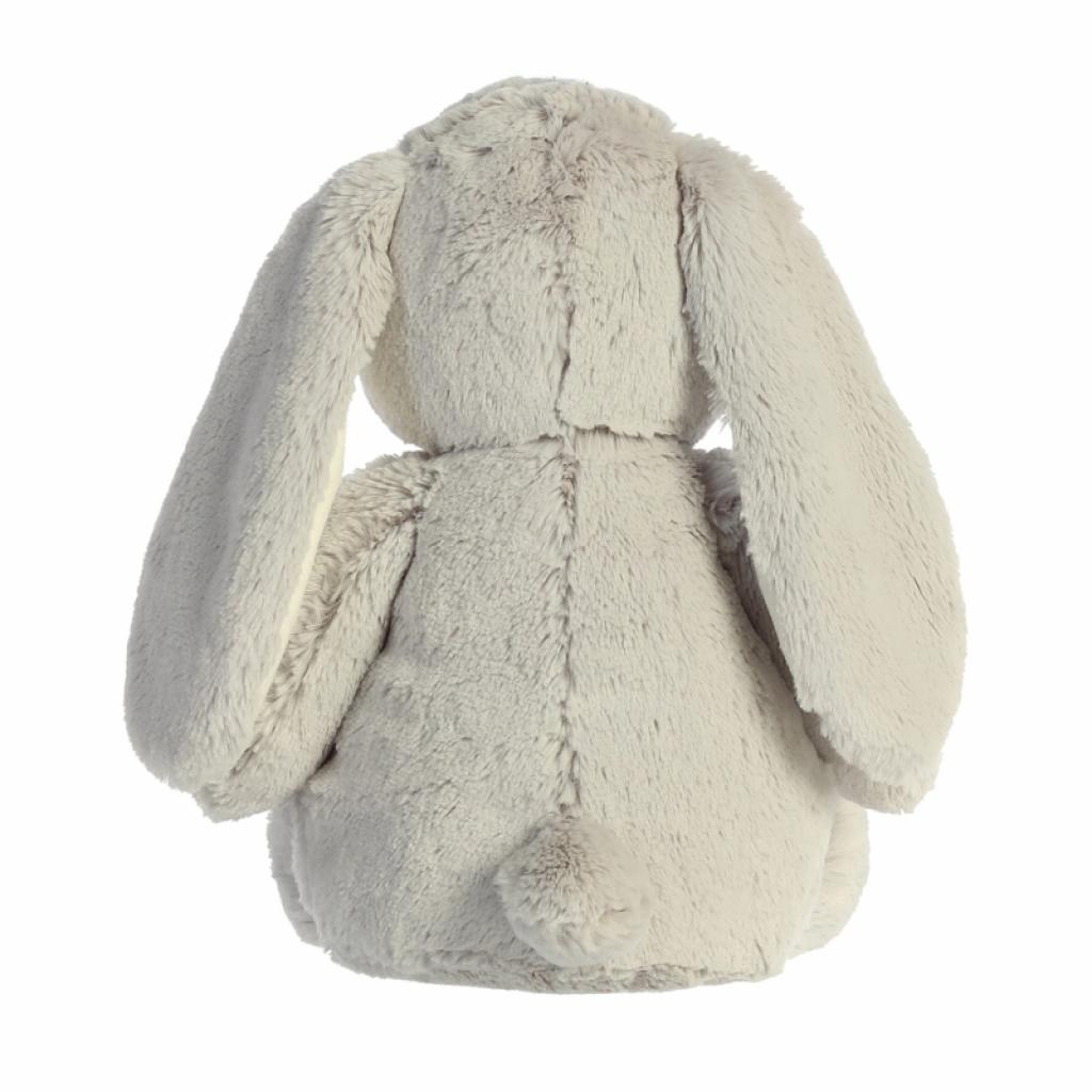 Aurora Ebba Dewey Silver Rabbit - Medium from the Eco Range. Sold by Say It Baby Gifts