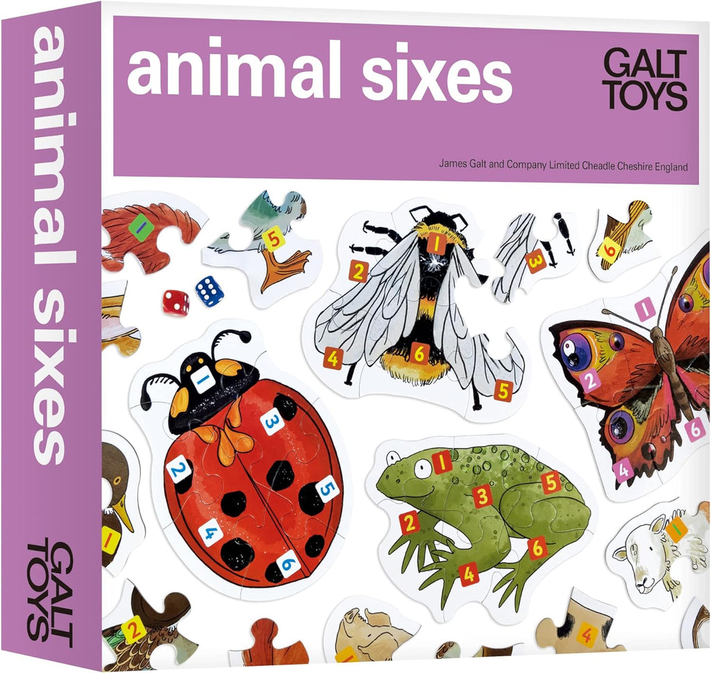 Galt Toys Animal Sixes Game. Sold by Say it Baby Gifts