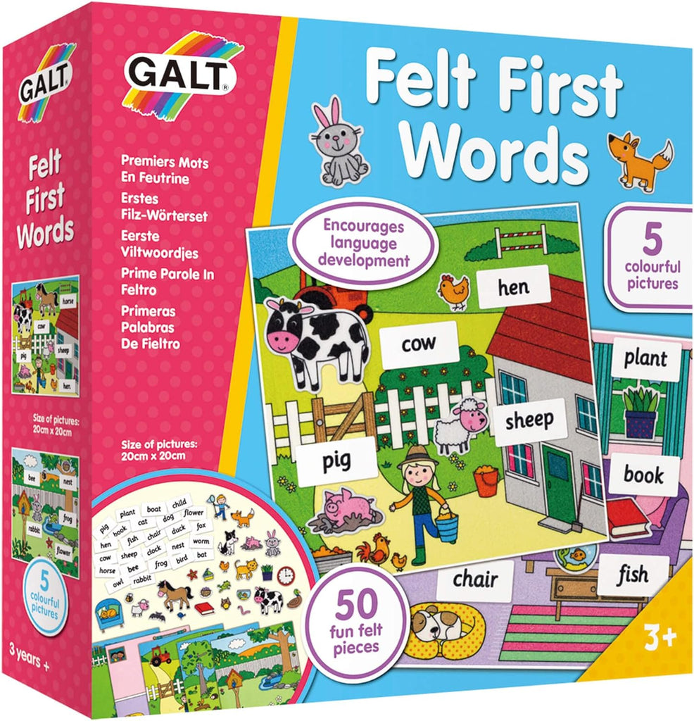 Galt Felt First Words. Sold by Say It Baby Gifts