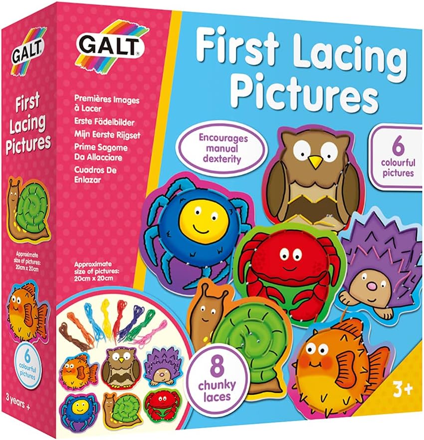 Galt First Lacing Pictures. Say It Baby Gifts