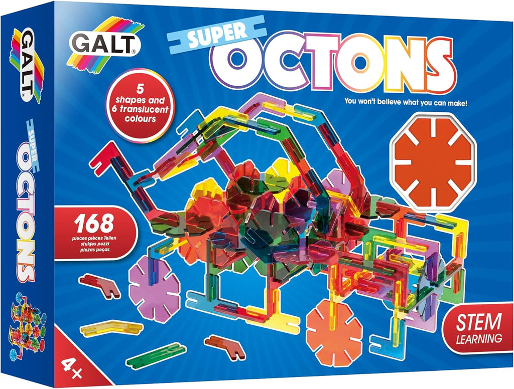 Galt Super Octons 168 Piece Set. Sold by Say It Baby Gifts