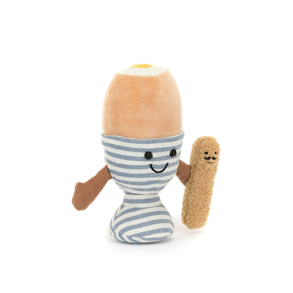 Jellycat Amuseables Eggetha Egg & Lance Soldier A2ESL - front