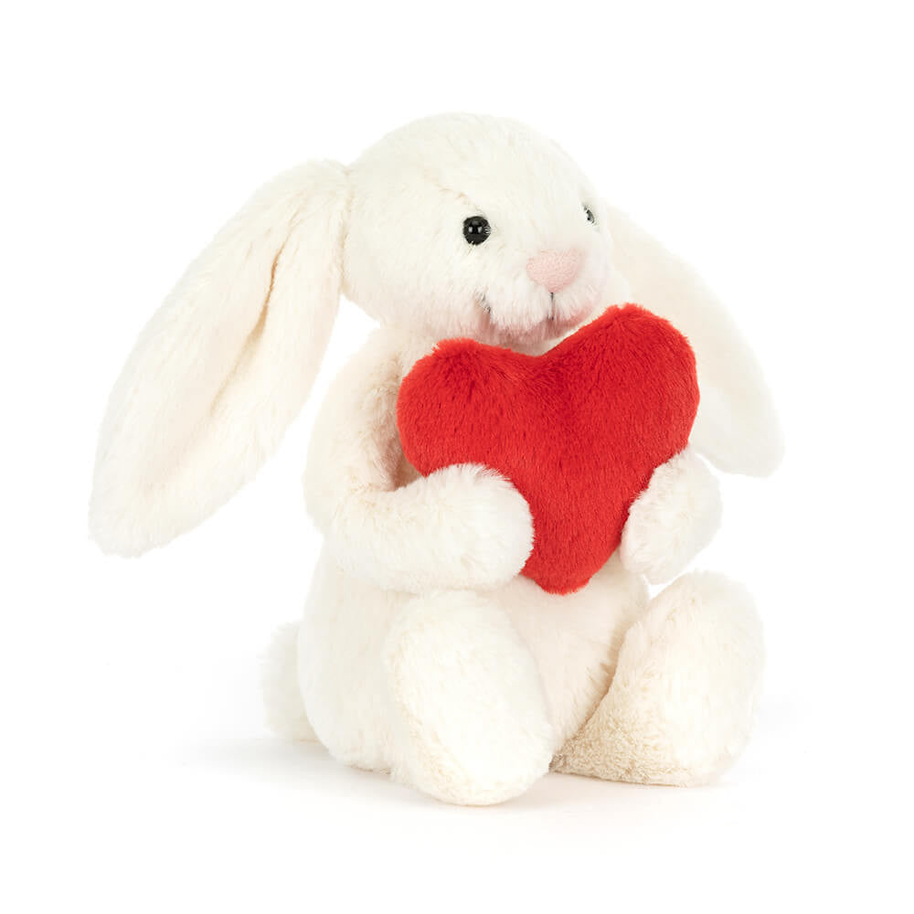 Jellycat Bashful Red Love Heart Bunny - Little BB6LOVEN