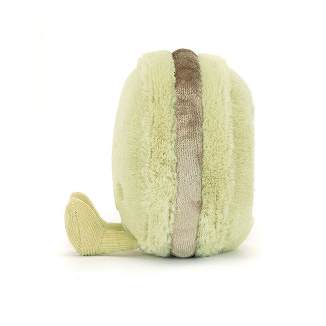 Jellycat Amuseable Max Macaron - Pistachio A6MACP - side view