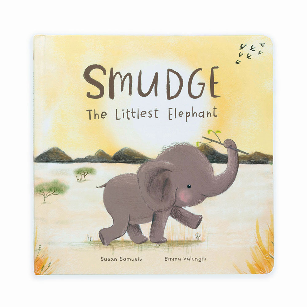 Jellycat Smudge The Littlest Elephant Book BK4SMG Sold by Say It Baby Gifts