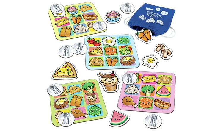 Orchard Toys Fun Food Bingo Game - Sold by Say It Baby Gifts.  In play