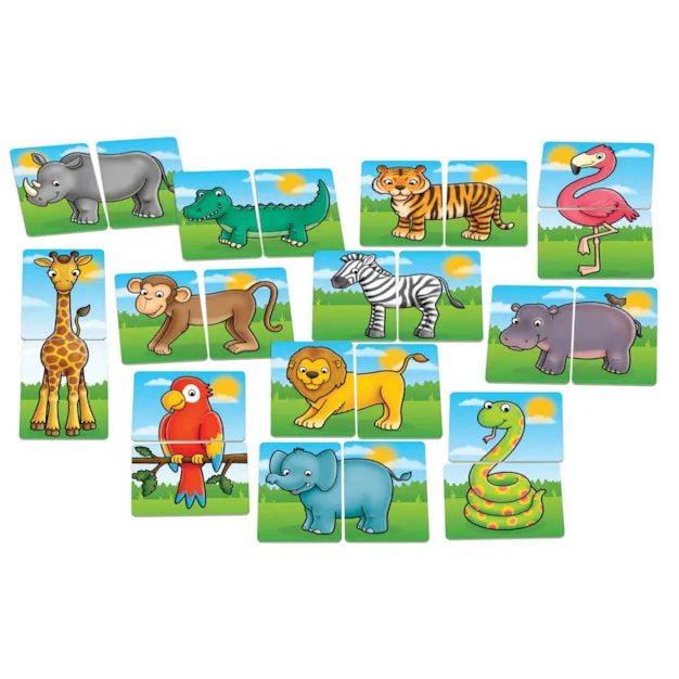 Orchard Toys Jungle Heads & Tails - match cards