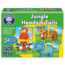 Orchard Toys Jungle Heads & Tails - box