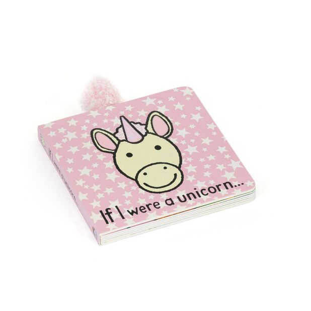 Jellycat If I Were A Unicorn Board Book - side