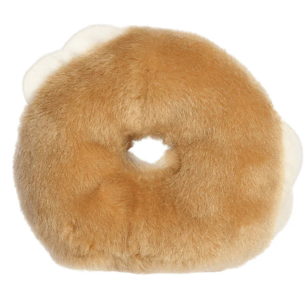 Aurora Palm Pal Everything Bagel Soft Toy - a gorgeous collectable little toy that will fit perfectly in your palm! back