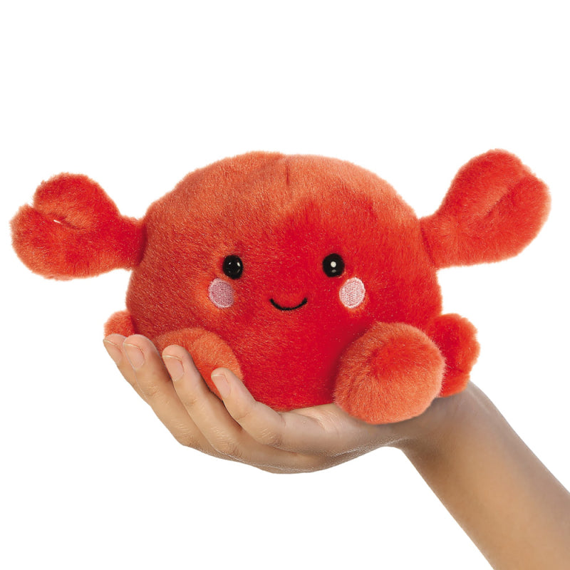 Aurora Palm Pals Snippy Crab Soft Toy Sold by Say it Baby Gifts