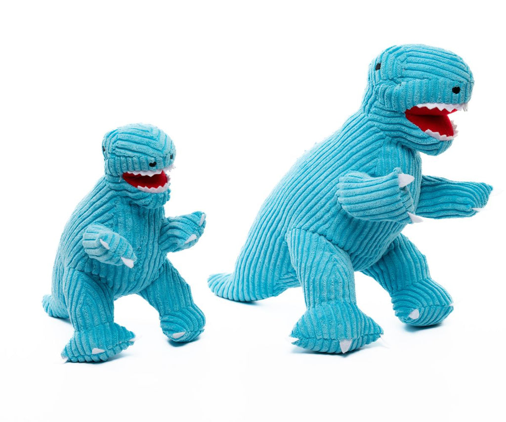 Best Years Ice Blue Corduroy T-Rex - Medium - 2 sizes showing