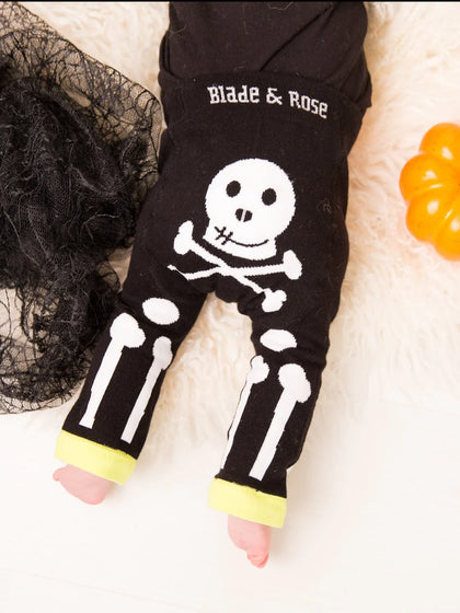 Girls on sale skeleton tights