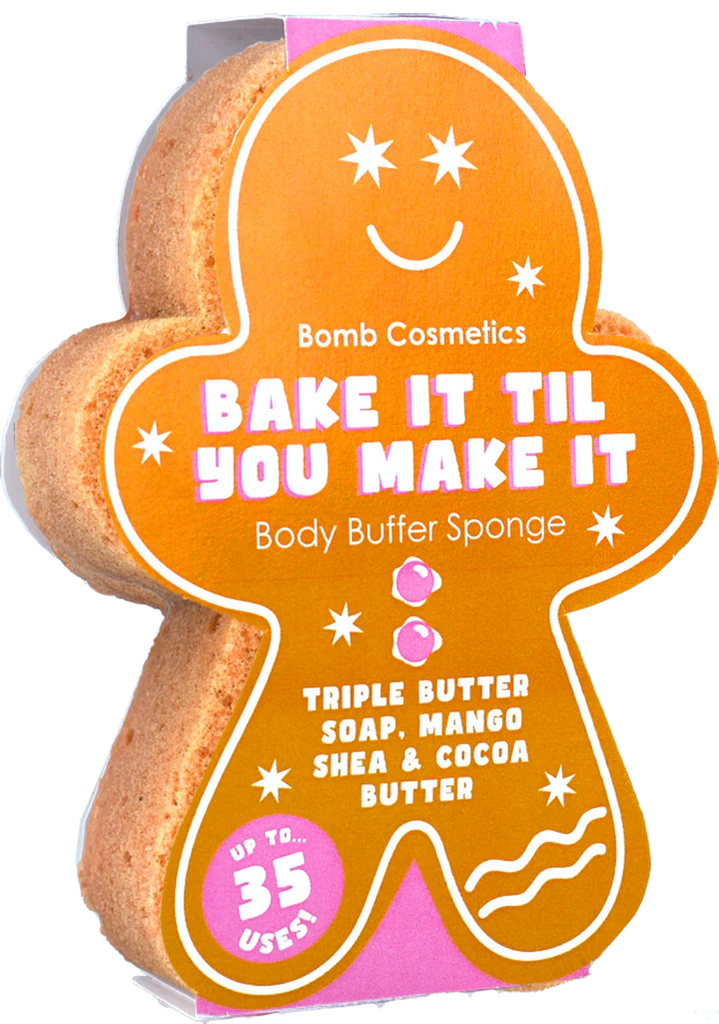 Bomb Cosmetics Bake it Til You Make It Body Buffer - made with pure essential oils.