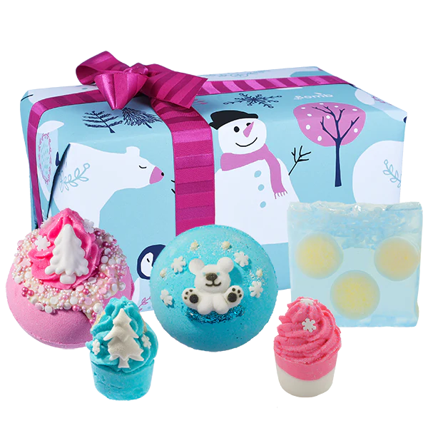 Relax and chill with this gorgeous Bomb Cosmetics Worth Melting For Gift Set.