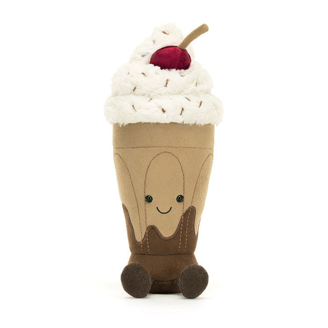 Jellycat Amuseable Chocolate Milkshake A2MS - front view