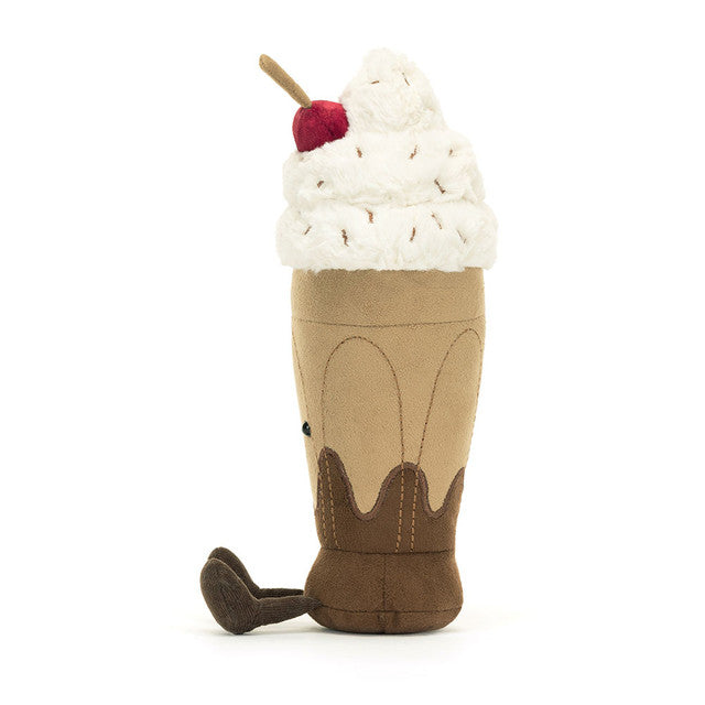 Jellycat Amuseable Chocolate Milkshake A2MS - side view