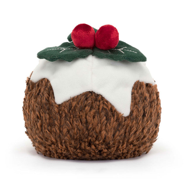 Jellycat Amuseable Christmas Pudding A4PUDN  - Sold by Say It Baby Gifts
