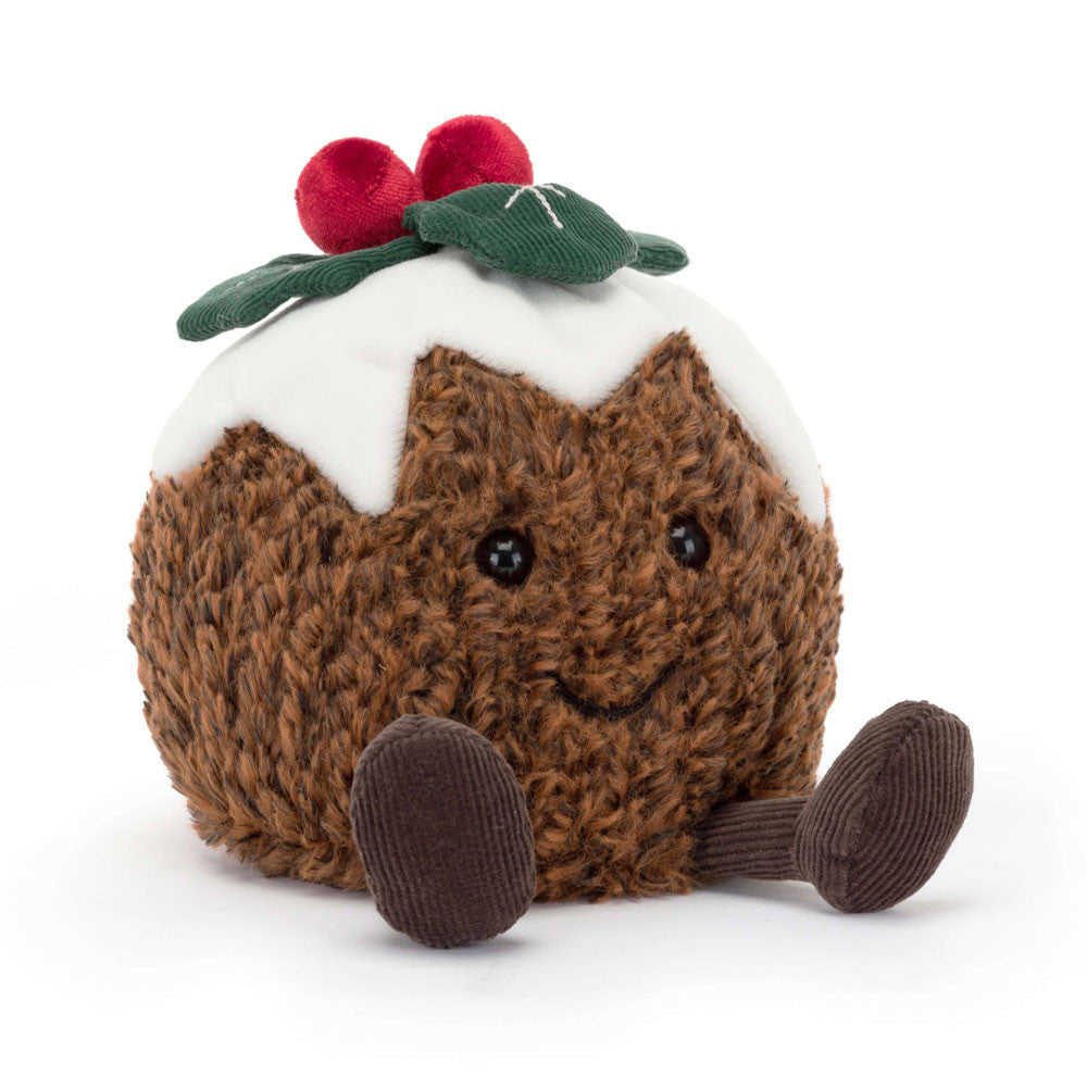 Jellycat Amuseable Christmas Pudding A4PUDN  - Sold by Say It Baby Gifts