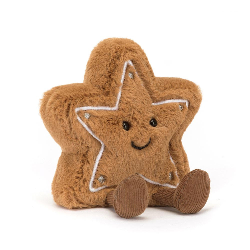 Jellycat Amuseable Star Cookie A6GSC - Sold by Say It Baby Gifts