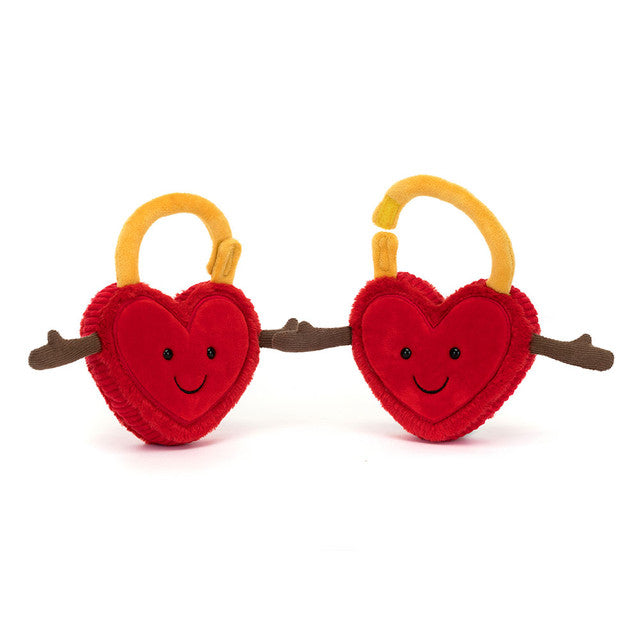 Jellycat Amuseable Val & Tina Love Locks A4LLO  - FRONT