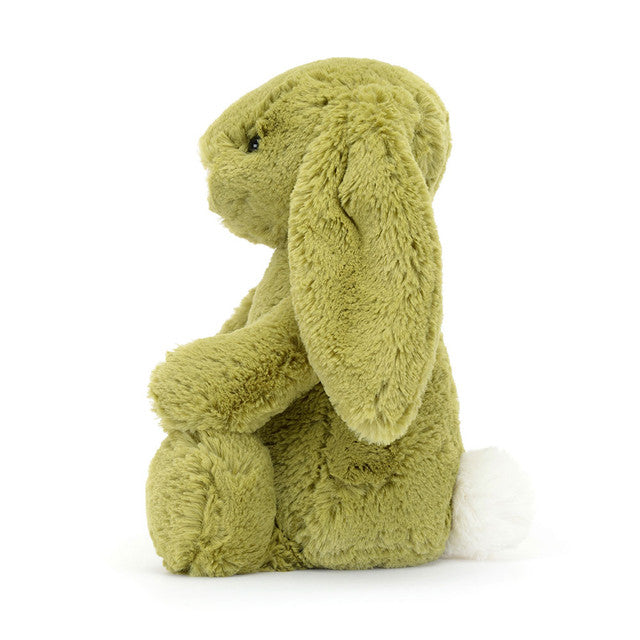 Jellycat Bashful Moss Bunny - Medium BAS3MOSS. Sold by Say It Baby Gifts