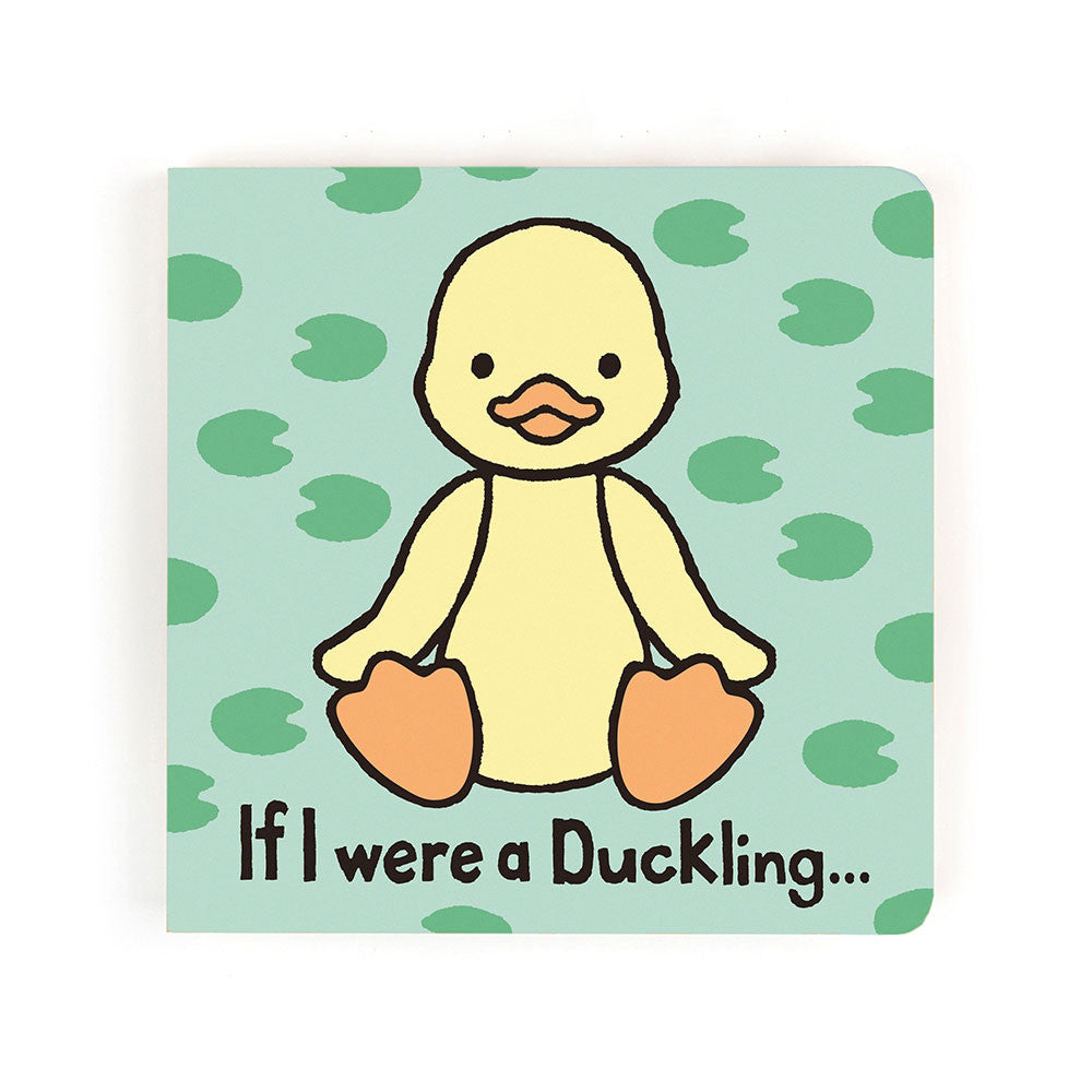 Jellycat If I Were A Duckling Board Book BB44DCK - Sold by Say It Baby Gifts