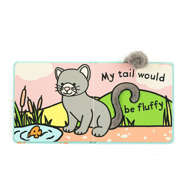 Jellycat If I Were a Kitten Board Book - BB44KI - my tail would be fluffy