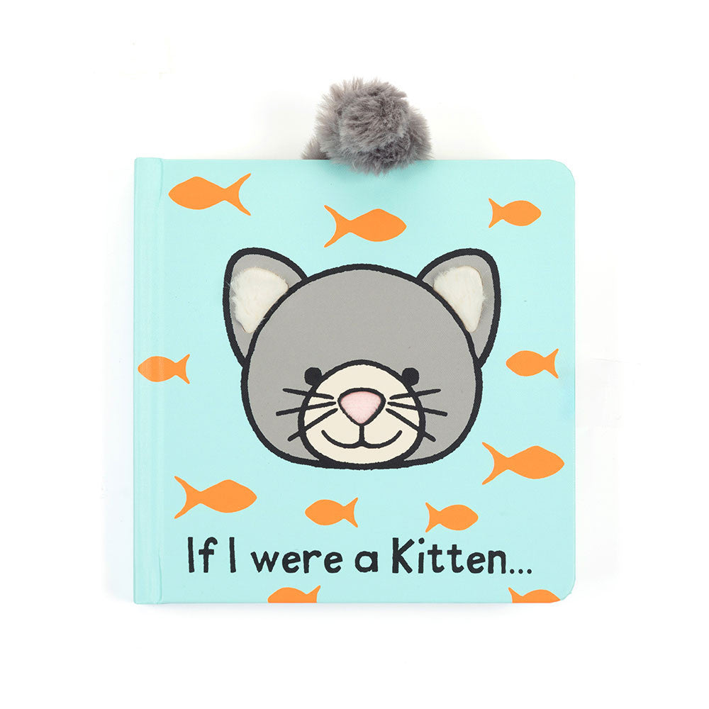 Jellycat If I Were a Kitten Board Book - BB44KI  front cover