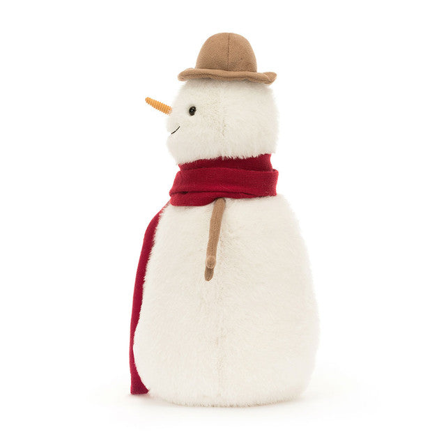 Jellycat Jesse Snowman SWM3J - Sold by Say It Baby Gifts - side view
