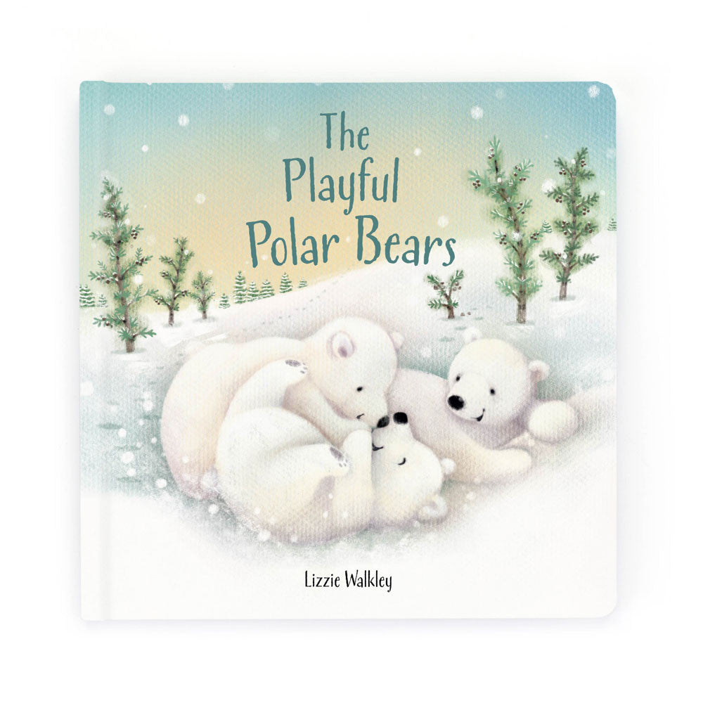 Jellycat The Playful Polar Bears Hardback Book