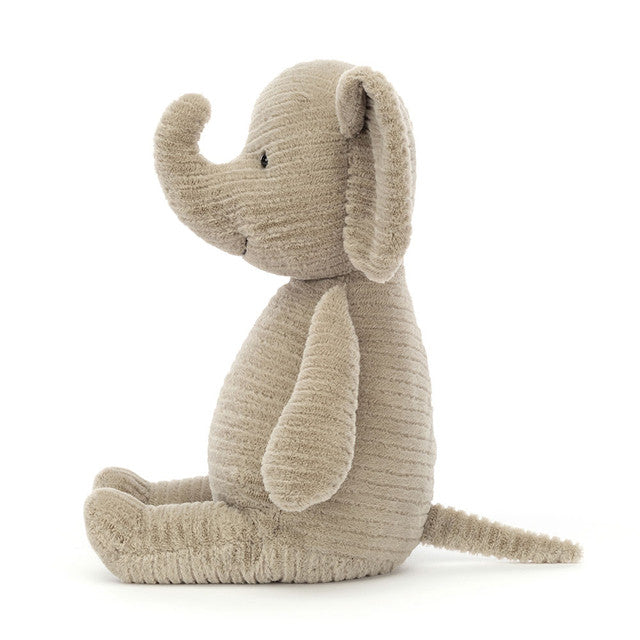 Jellycat Quaxy Elephant QUAX3E  - Sold by Say It Baby Gifts - side view