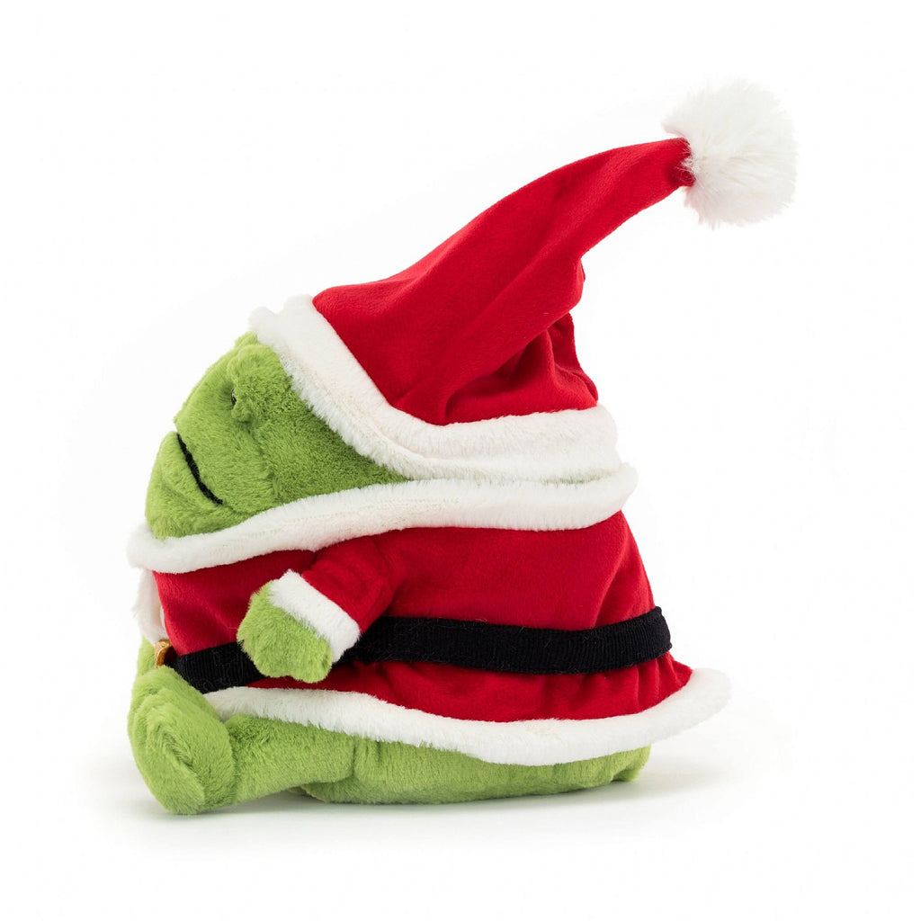 Jellycat Santa Ricky Rain Frog RR3FS Sold by Say It Baby Gifts