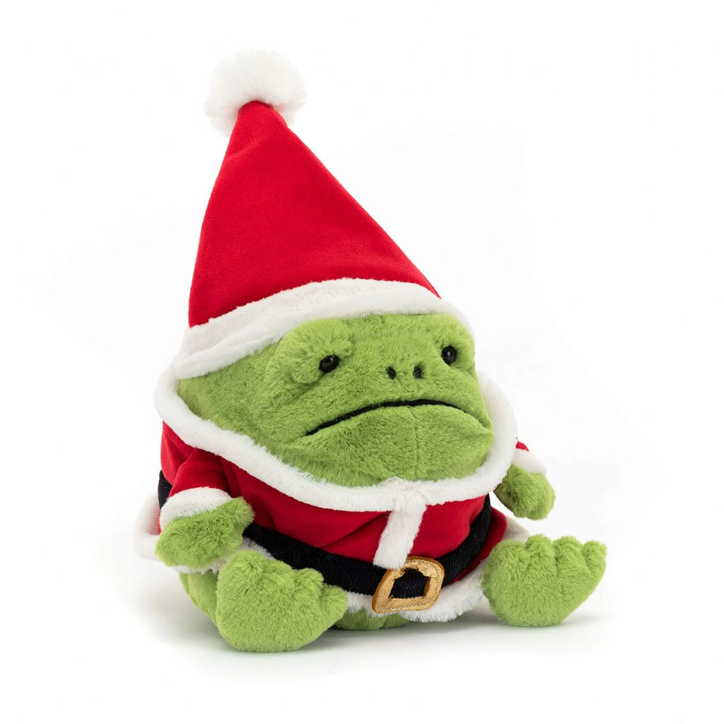 Jellycat Santa Ricky Rain Frog RR3FS Sold by Say It Baby Gifts