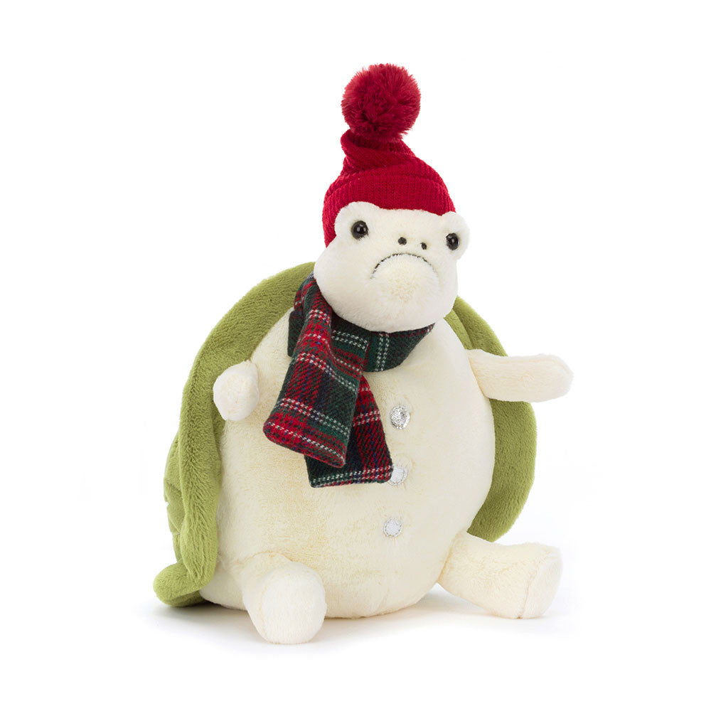 Jellycat Snowman Timmy Turtle TIM3TSM - Sold by Say It Baby Gifts