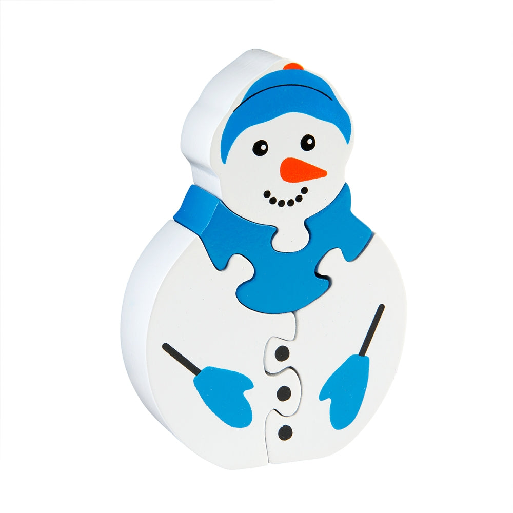 Lanka Kade 4 Piece Snowman Jigsaw