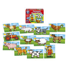 Orchard Toys Farmyard Heads & Tails - a first matching activity that develops into a fun game.