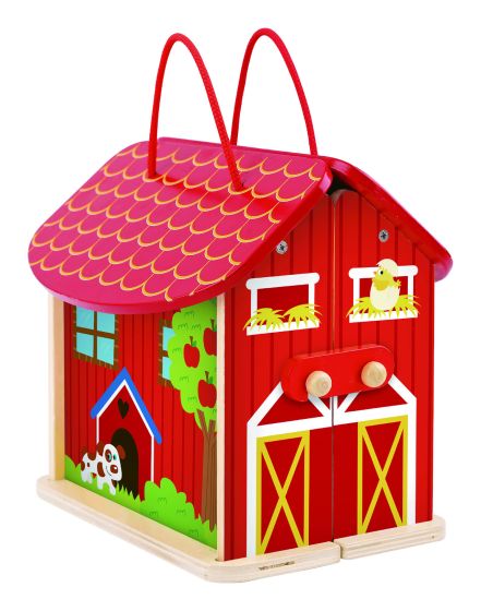 Tooky Toy Wooden Foldable Farm - Sold by Say It Baby Gifts