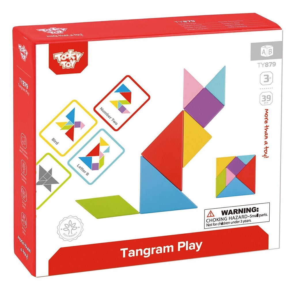 Tooky Toy Tangram Play Set. Sold by Say It Baby Gifts