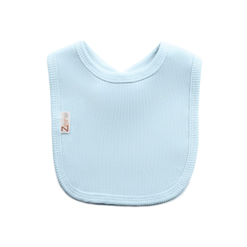 Welcome Baby Boy Kraft Gift Box - ribbed baby bib