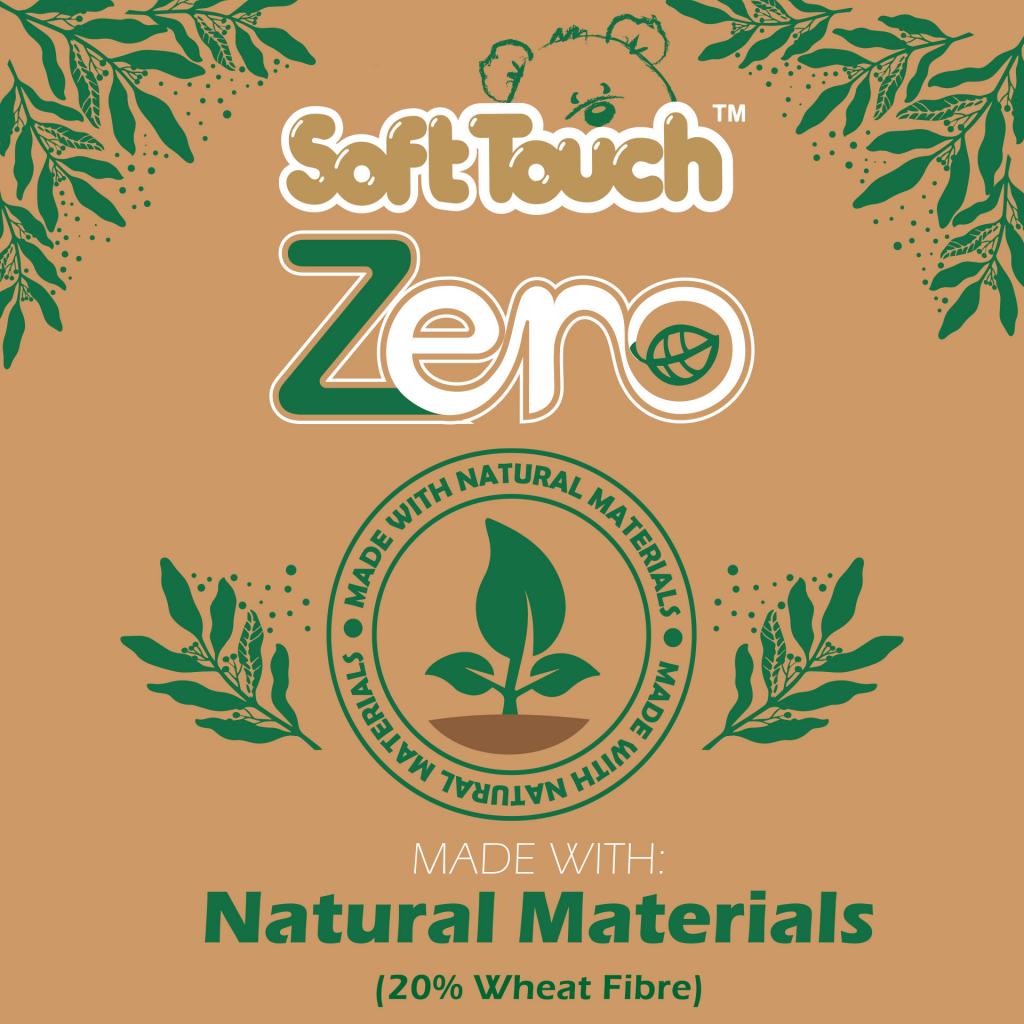 Welcome Baby Boy Kraft Gift Box - zero natural materials